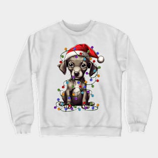 Christmas Puppy Crewneck Sweatshirt